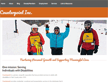 Tablet Screenshot of counterpointinc.org